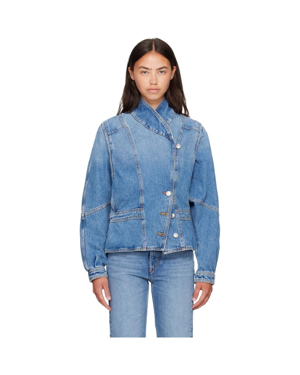 Isabel Marant Blue Dolie Denim Jacket