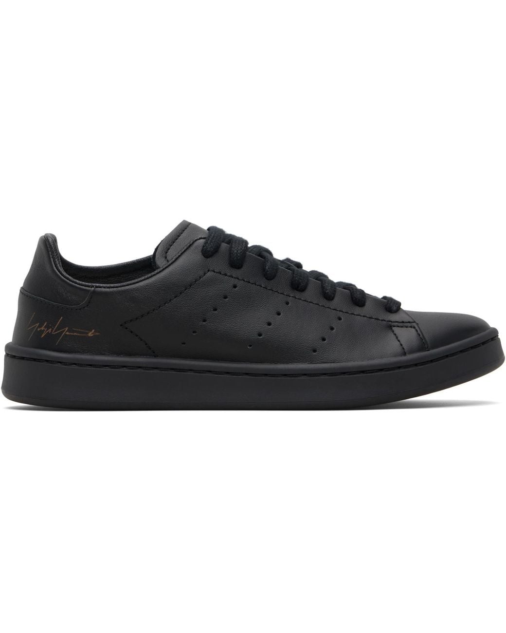 Y-3 Black Stan Smith Sneakers for men