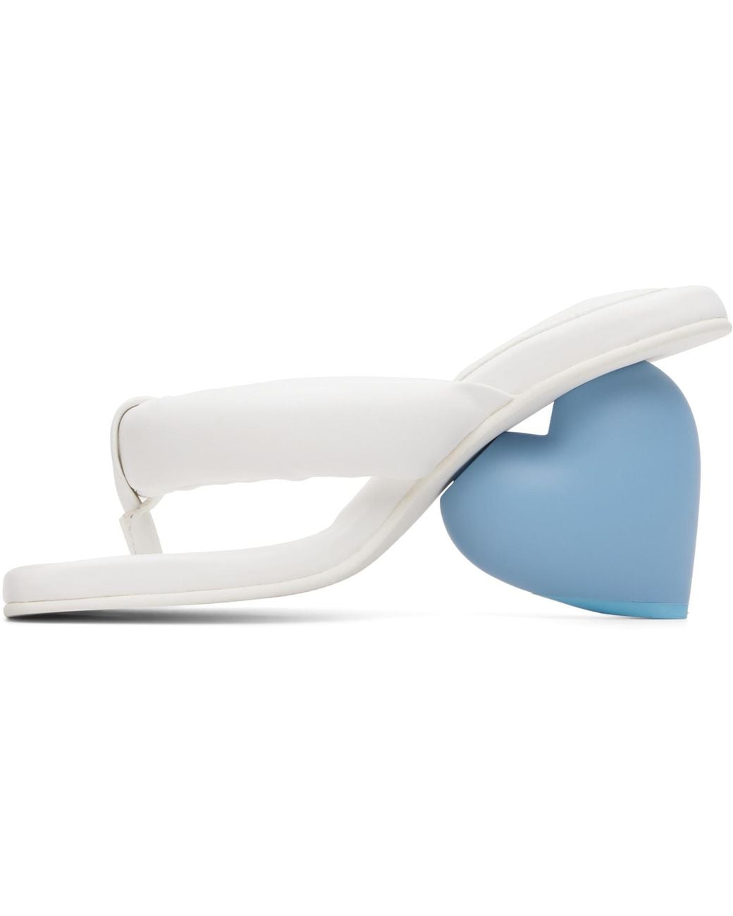 Yume Yume Blue Love Mule Heeled Sandals