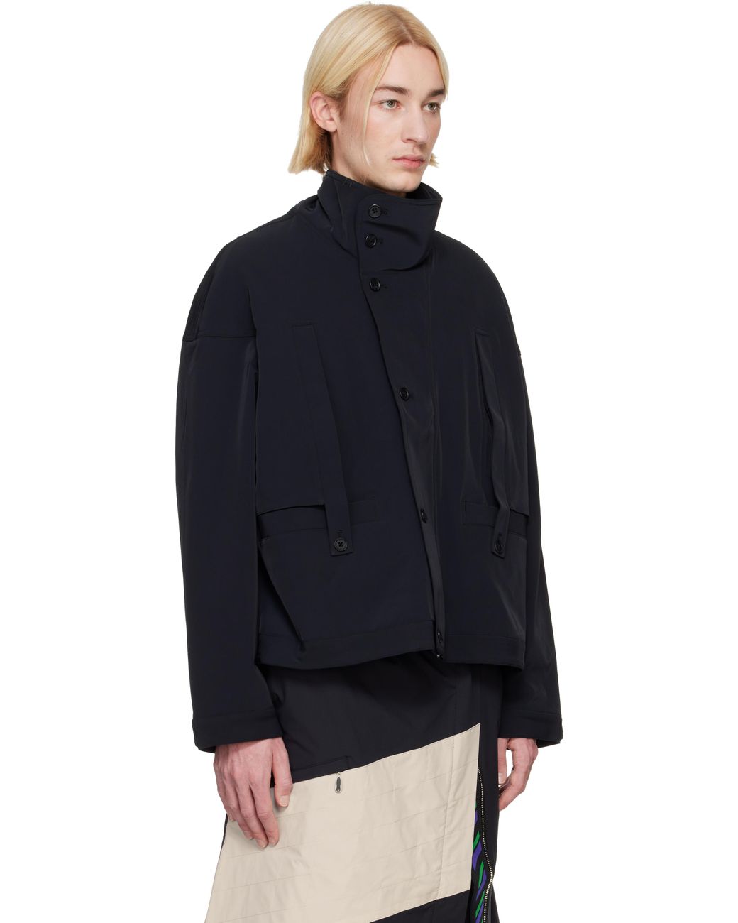 Asics Novalis Liatrisory Jacket in Blue for Men | Lyst UK