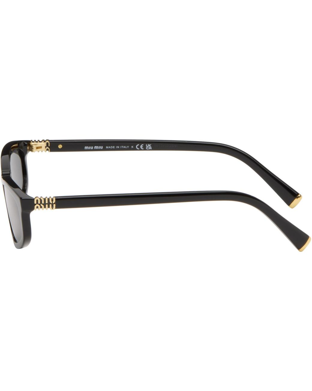 Miu Miu Gray 'Miu Regard' Sunglasses