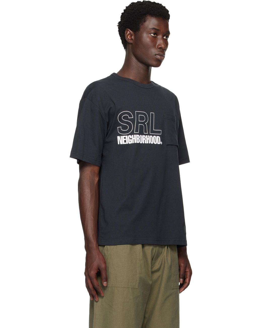 NEIGHBORHOOD SRL SHELTECH CREWNECK-P L W NEIGHBORHOOD SRL SHELTECH CREWNECK-P L W