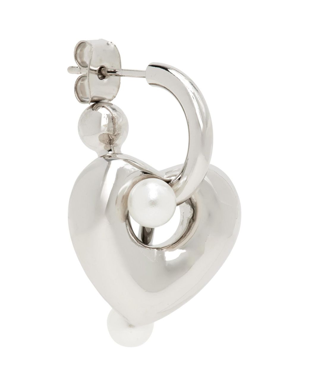 Justine Clenquet Metallic Eros Single Earring for men