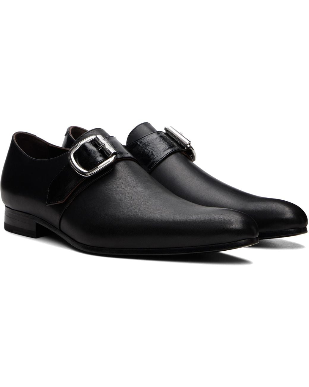 Vivienne Westwood Black Francis Monkstraps for men