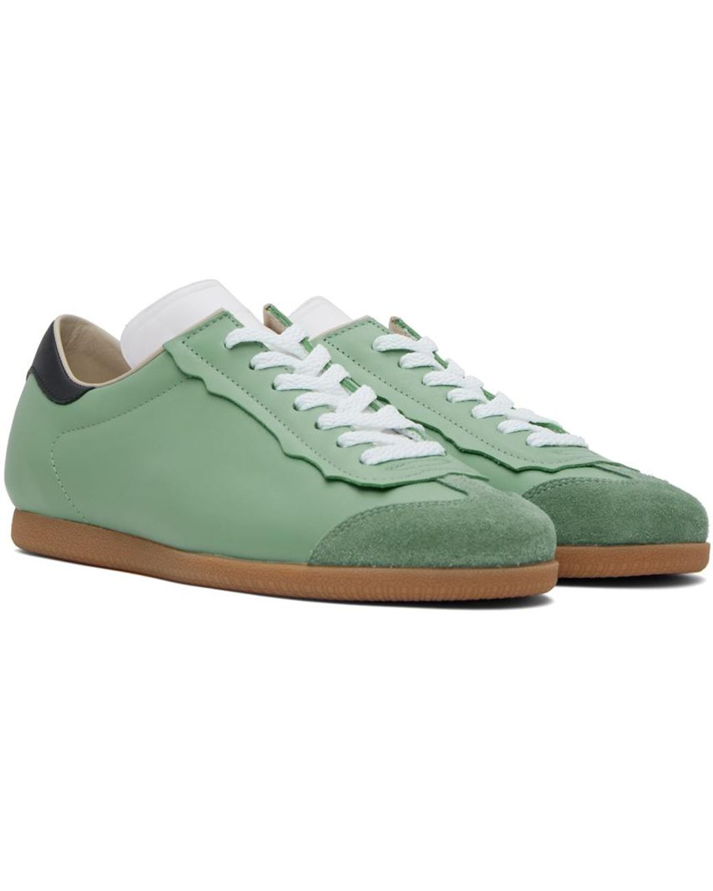 Maison Margiela Green Featherlight Sneakers for Men Lyst Australia