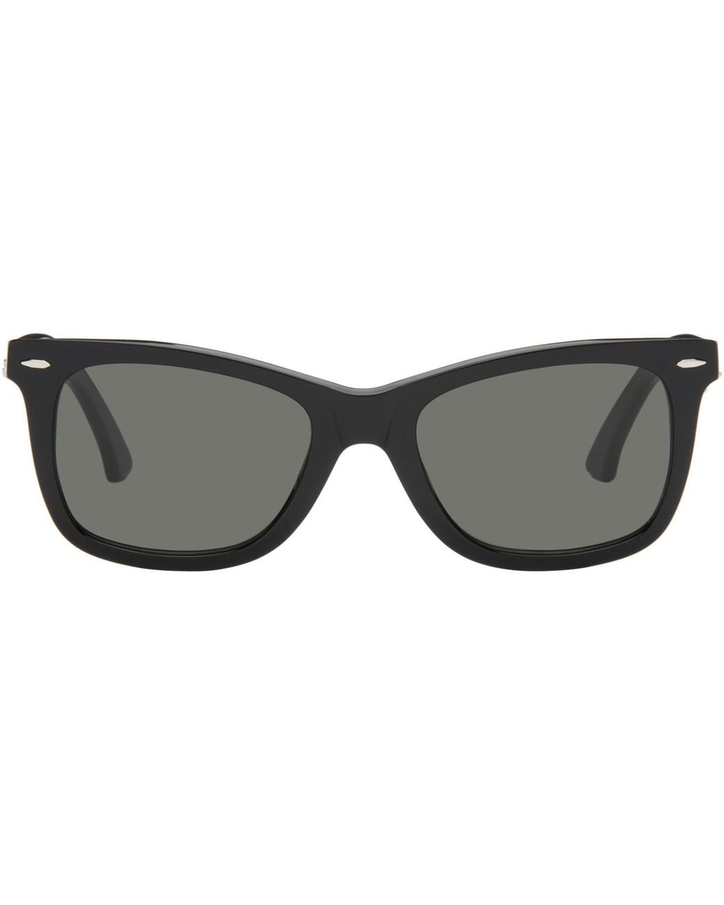 Acne Gray Square-Frame Sunglasses
