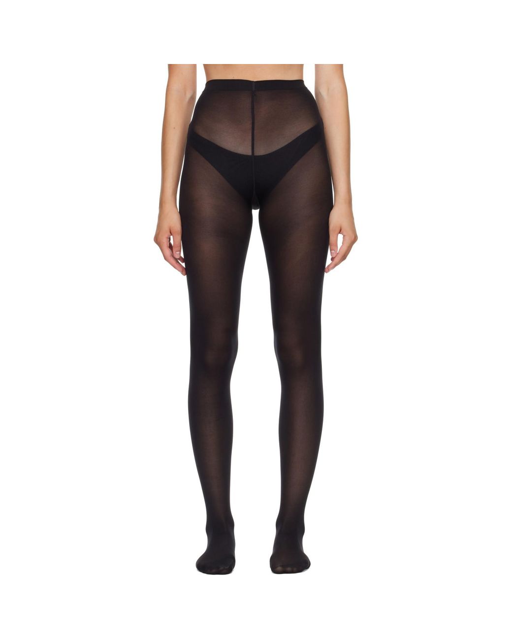 Wolford Black Velvet De Luxe 50 Tights