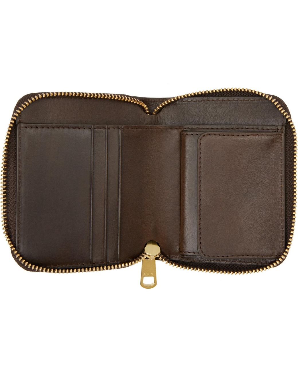 A.P.C. Brown Chelsea Wallet