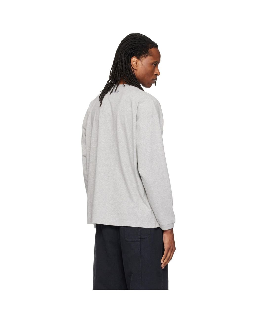 Vetements Gray 'In My World' Longsleeve T-Shirt for men