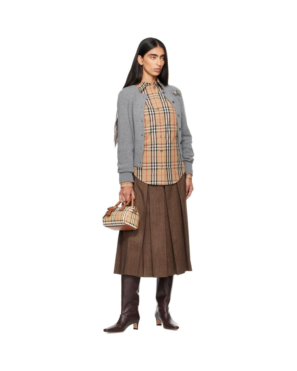 Staud Brown Wally Tall Boots