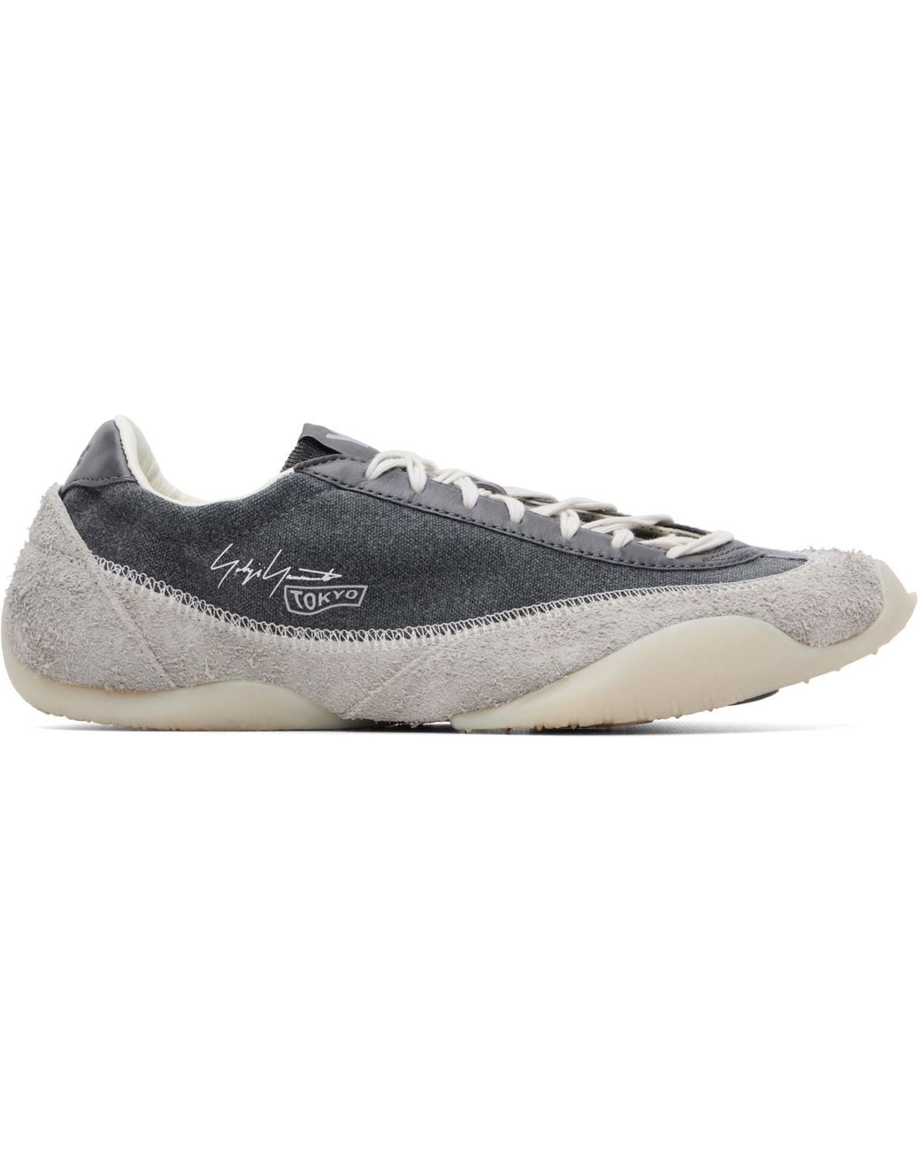 Y-3 Gray Tokyo Warped Sneakers for men
