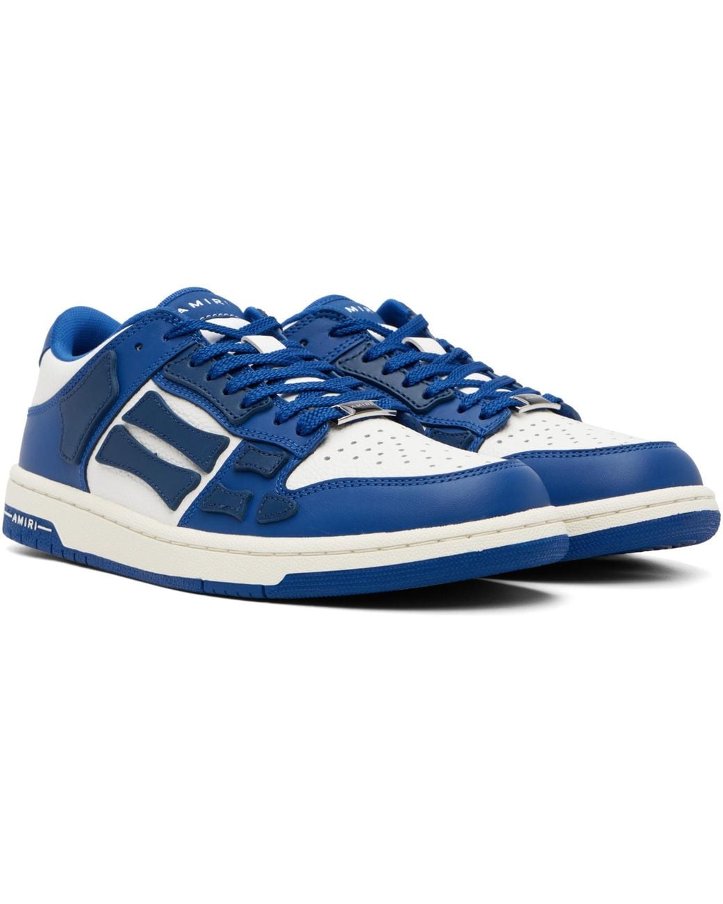 Amiri Blue Skel Top Low Sneakers for men