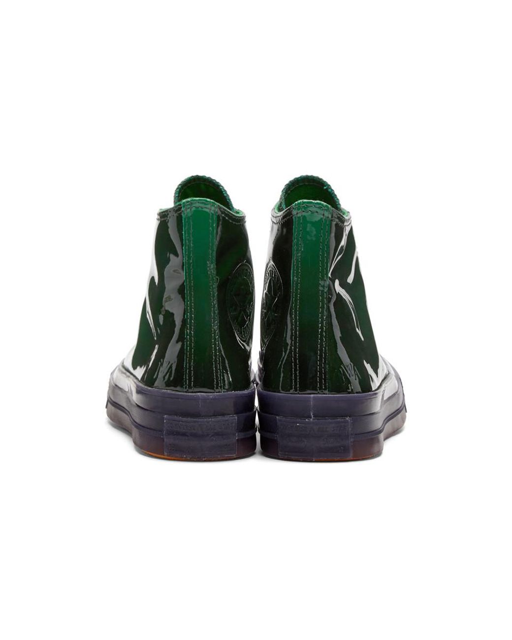 JW Anderson Leather Green Converse Edition Patent Chuck Taylor 70 Toy Hi  Sneakers | Lyst Australia