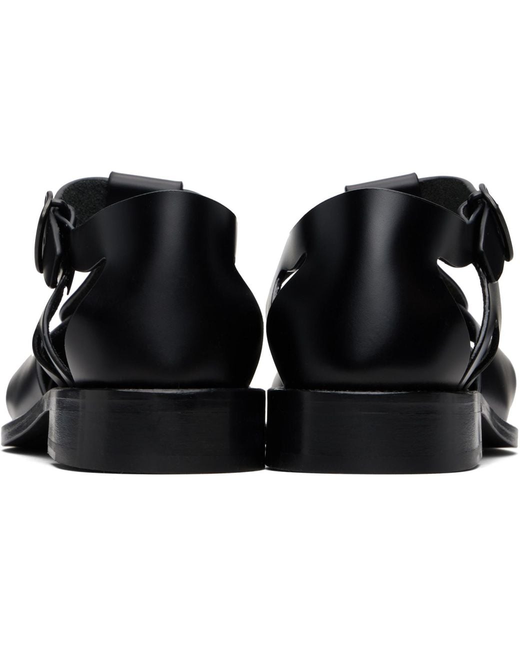 Hereu Black Pesca Sandals