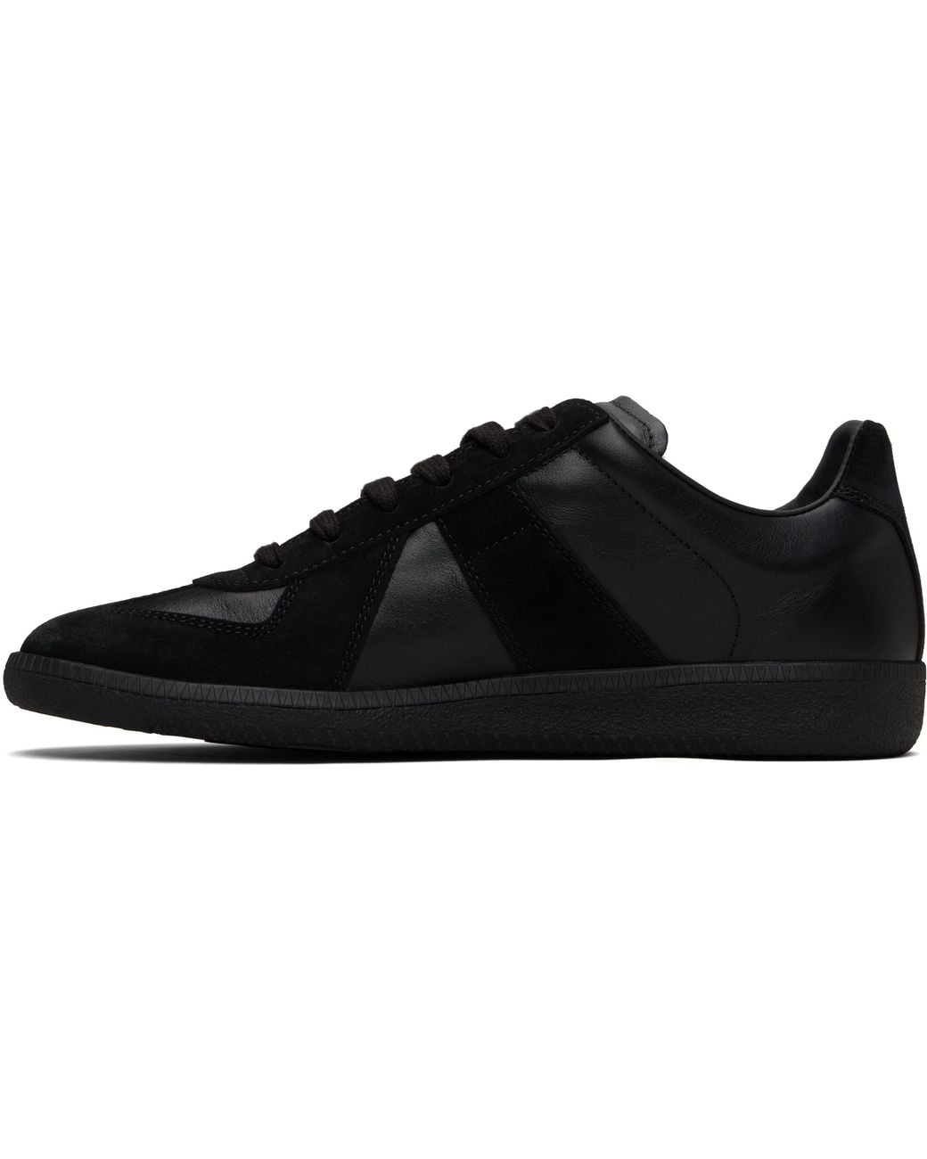 Maison Margiela Black Replica Sneakers for men