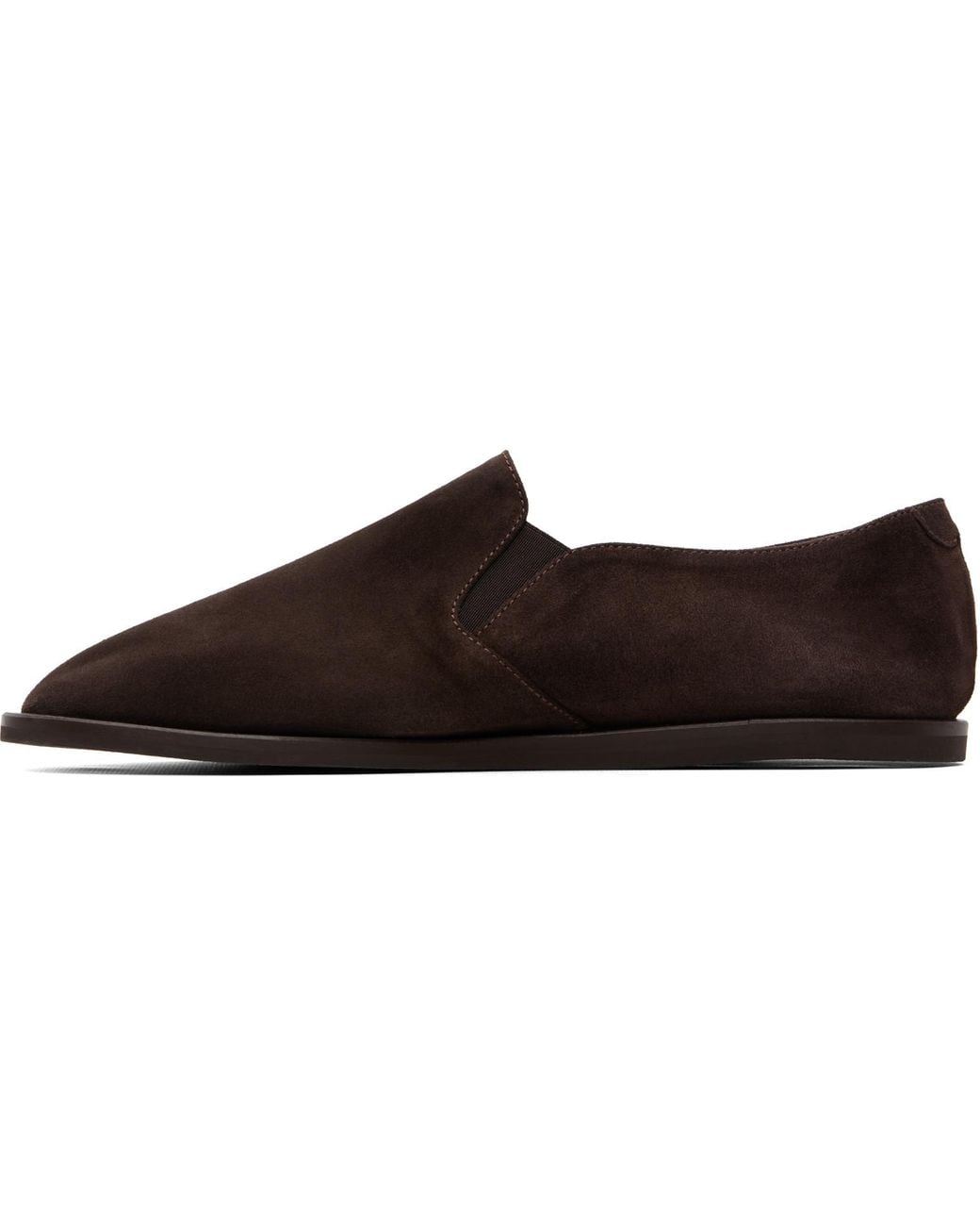 Common Projects Black Suede Slippers for men