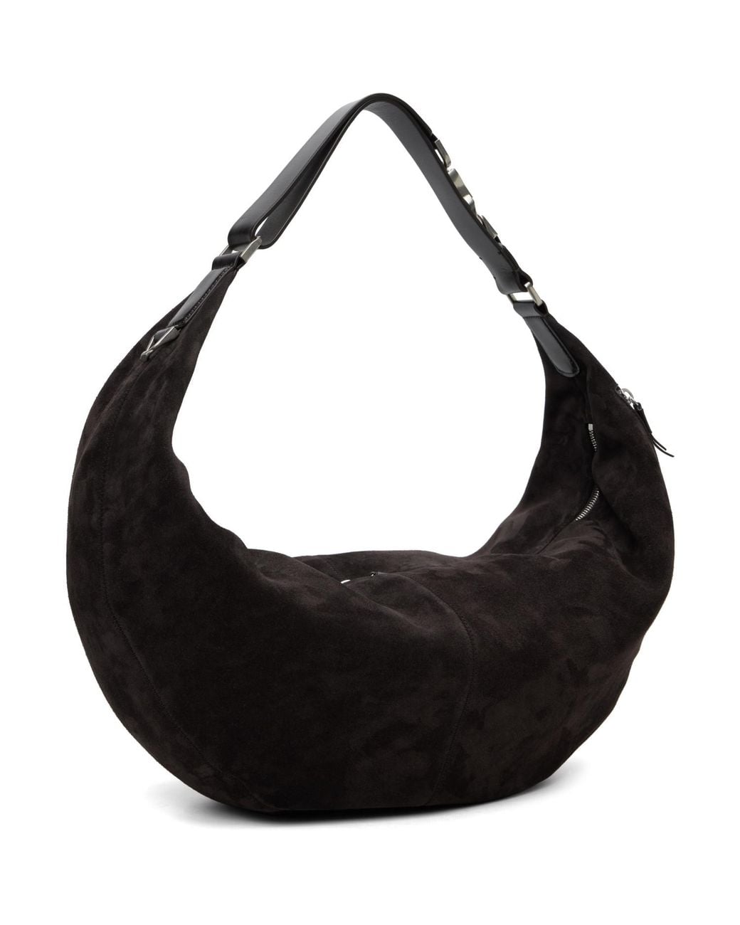 Lemaire Black Large Quiver Clip Bag