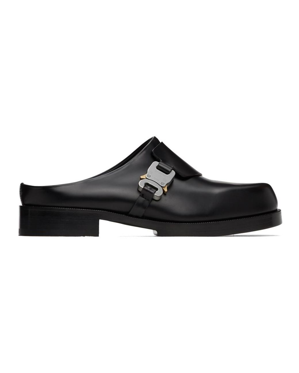 1017 ALYX 9SM Black Formal Clog Loafers for Men | Lyst
