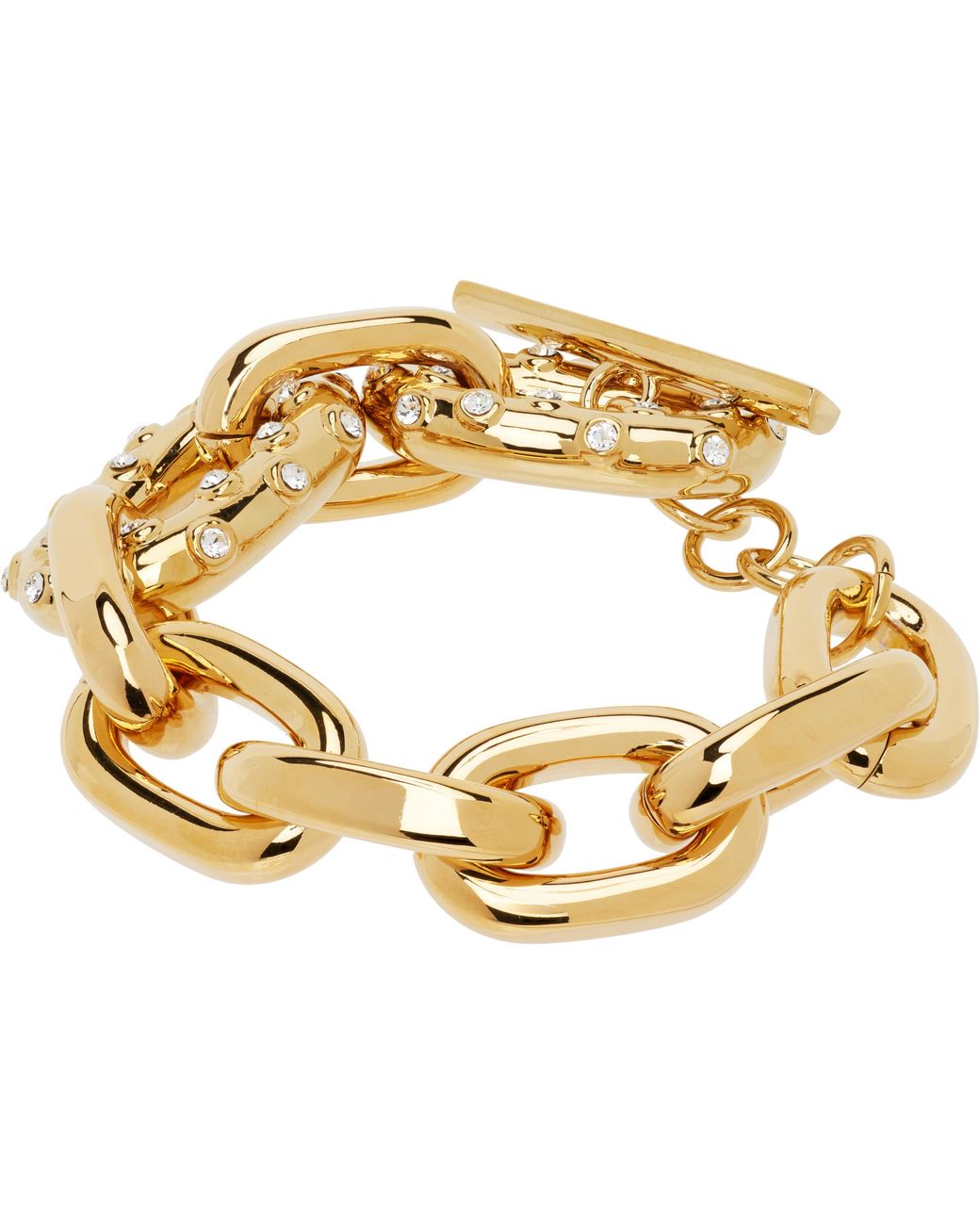 Rabanne Metallic Toggle Bracelet