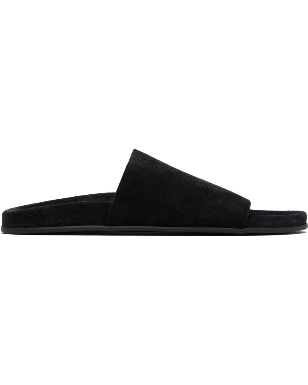 The Row Black Hugh Slides