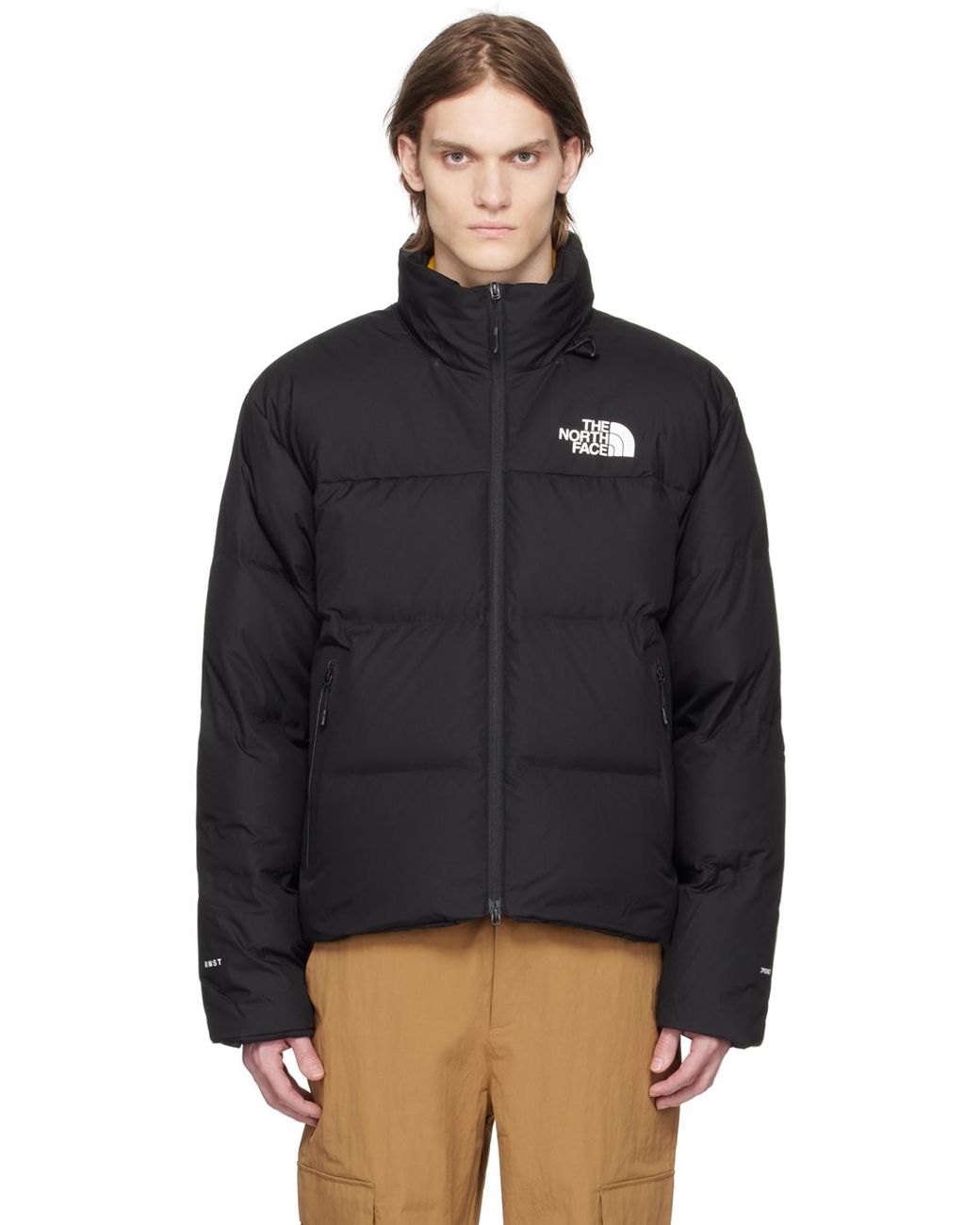 The North Face Black Rmst Nuptse Down Jacket for Men | Lyst UK