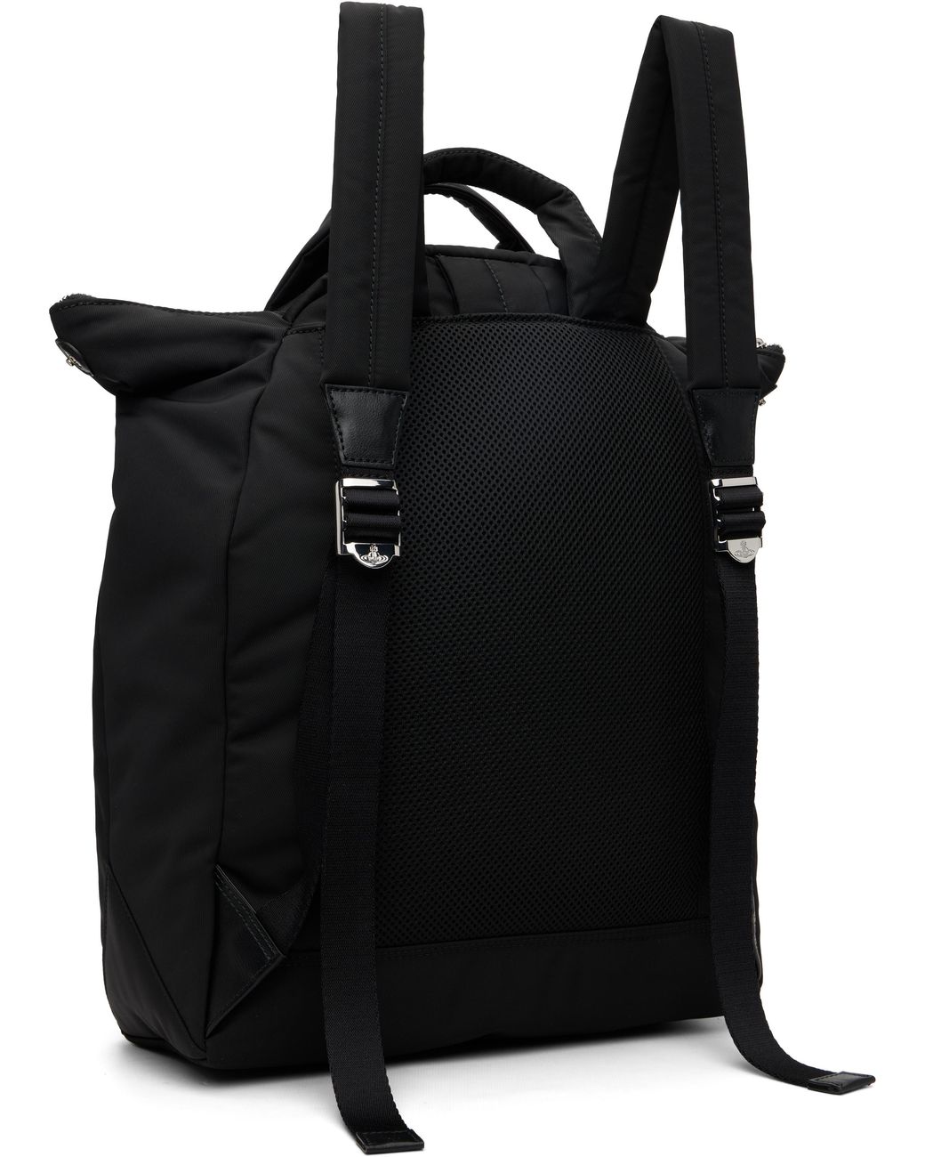 Vivienne Westwood Black Steven Backpack for men