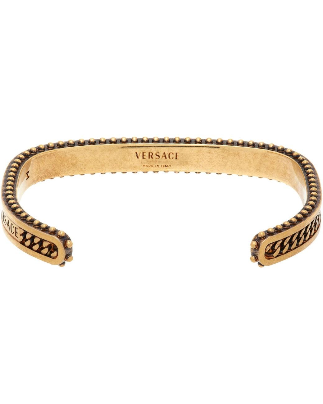 Versace Metallic Axis Bracelet for men