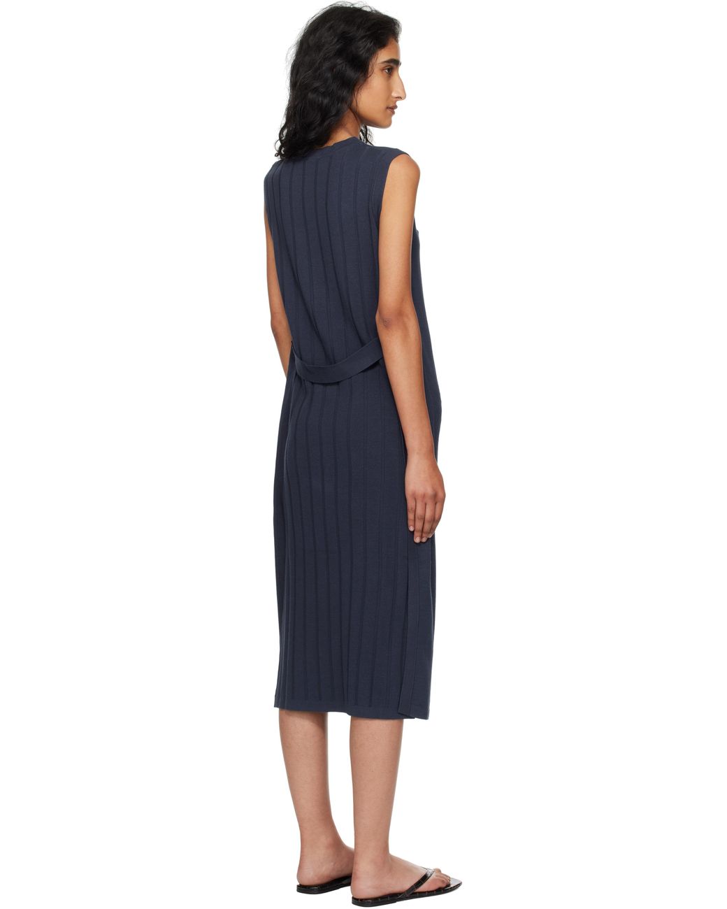 MM by Max Mara Black Aulla Midi Dress
