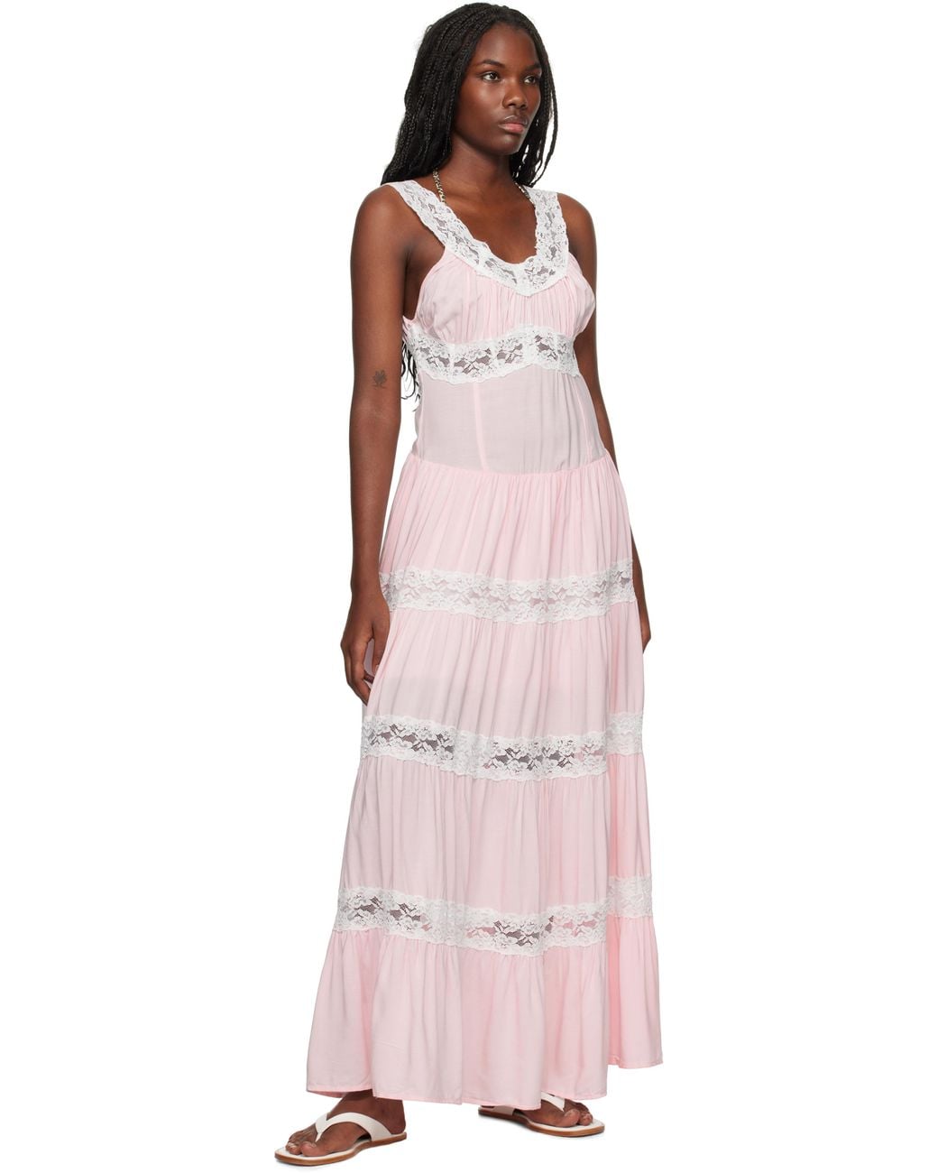 chinese dress ladies Madeleine Polka Dot Maxi Dress main image 0