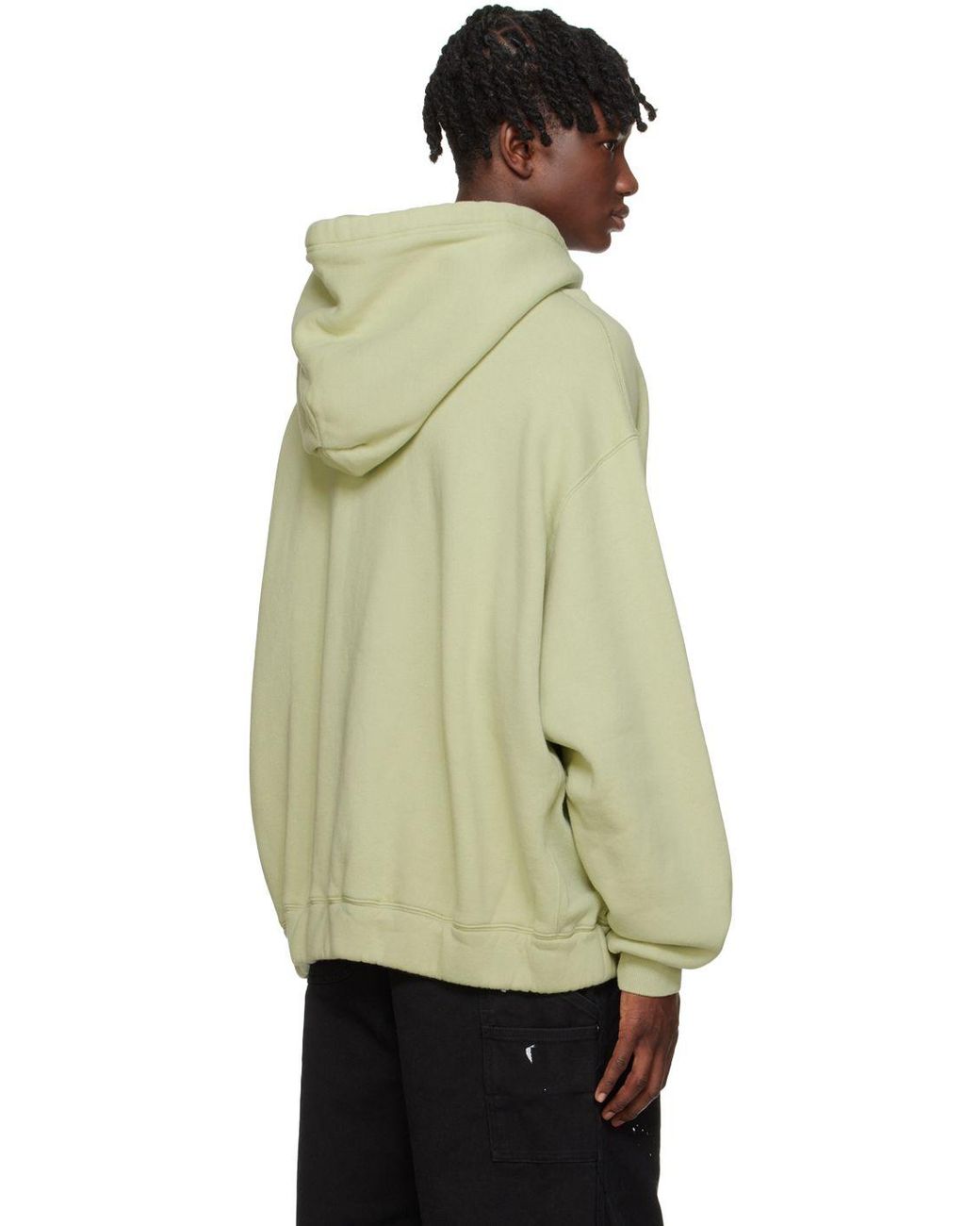 R13 Green Side Gusset Hoodie for Men Lyst