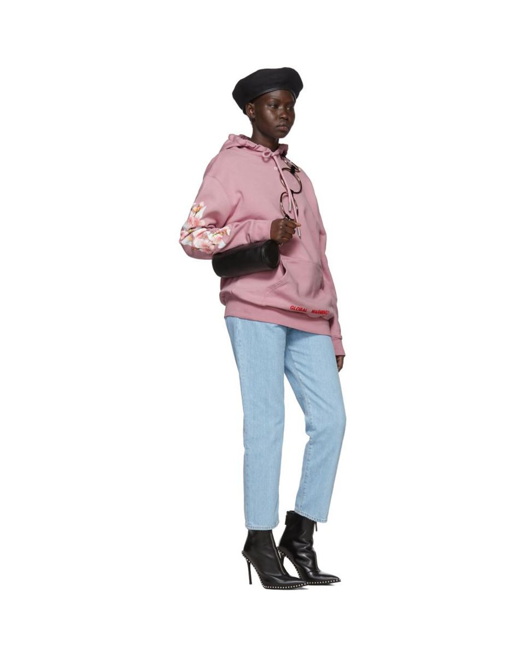 Off-White c/o Virgil Abloh Ssense Exclusive Pink Diagonal Cherry