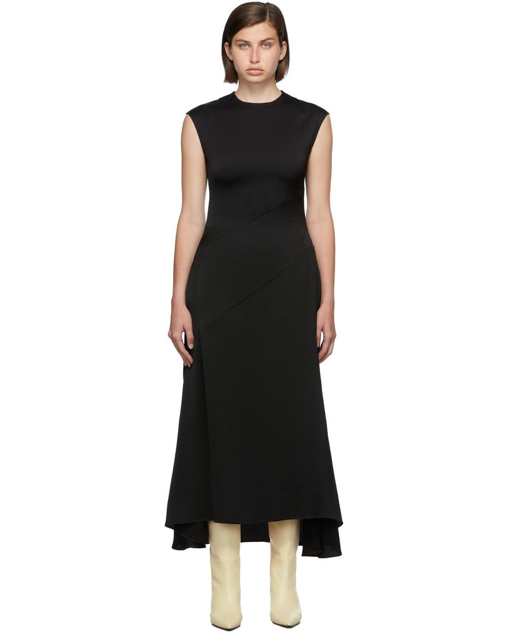 Anna Quan Synthetic Black Vera Dress | Lyst