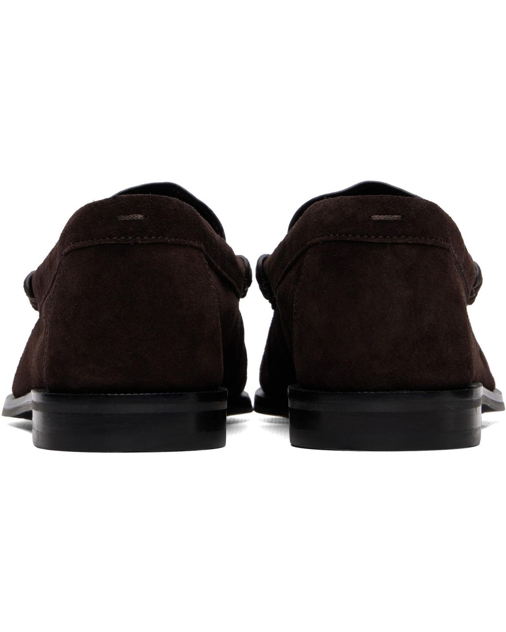 Rag & Bone Black Lexi Suede Loafers