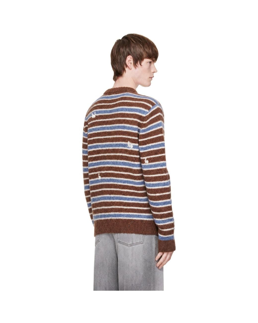 Carne Bollente Red Bunny Crossings Sweater for men