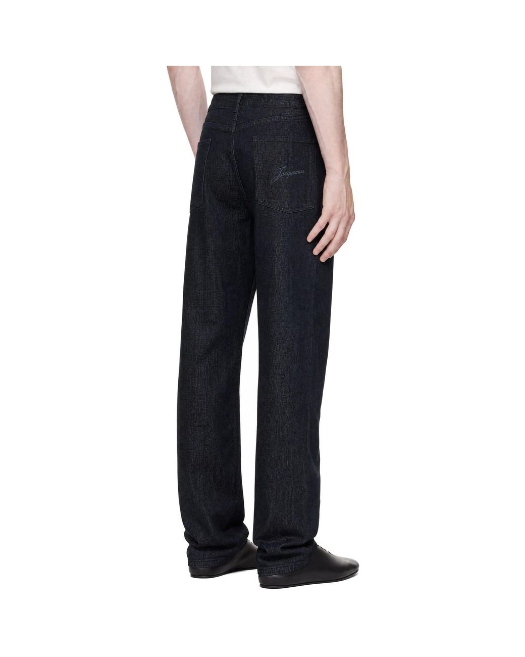 Jacquemus Black 'The Miranda De-Nimes' Jeans for men