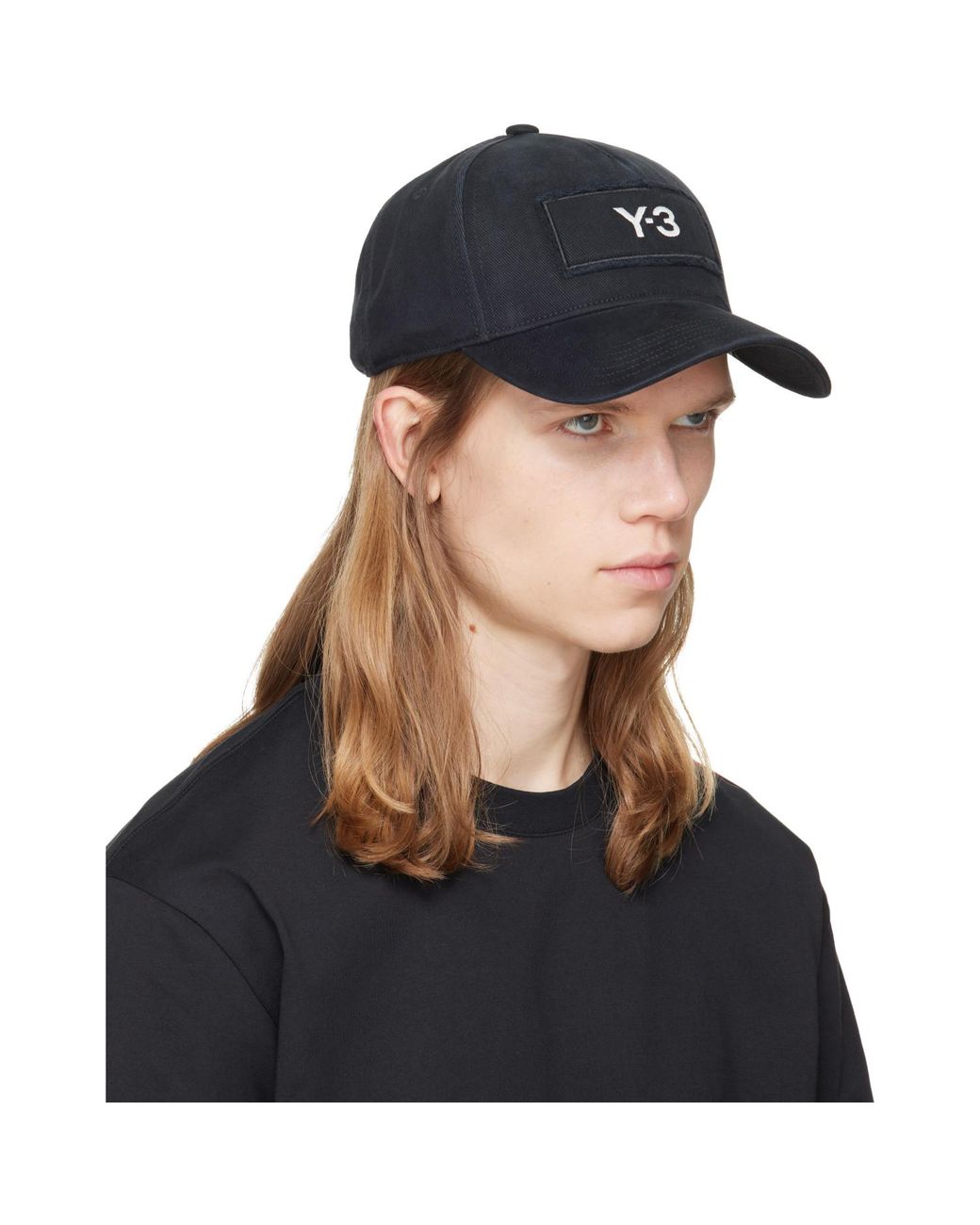Y-3 Blue Logo Race Cap for men