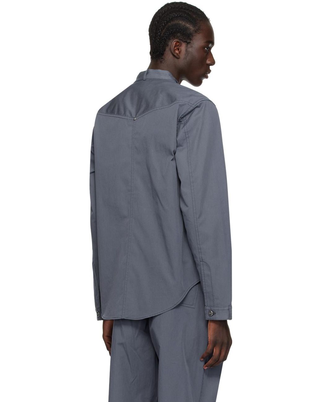 Dion Lee Gray Jean Shirt