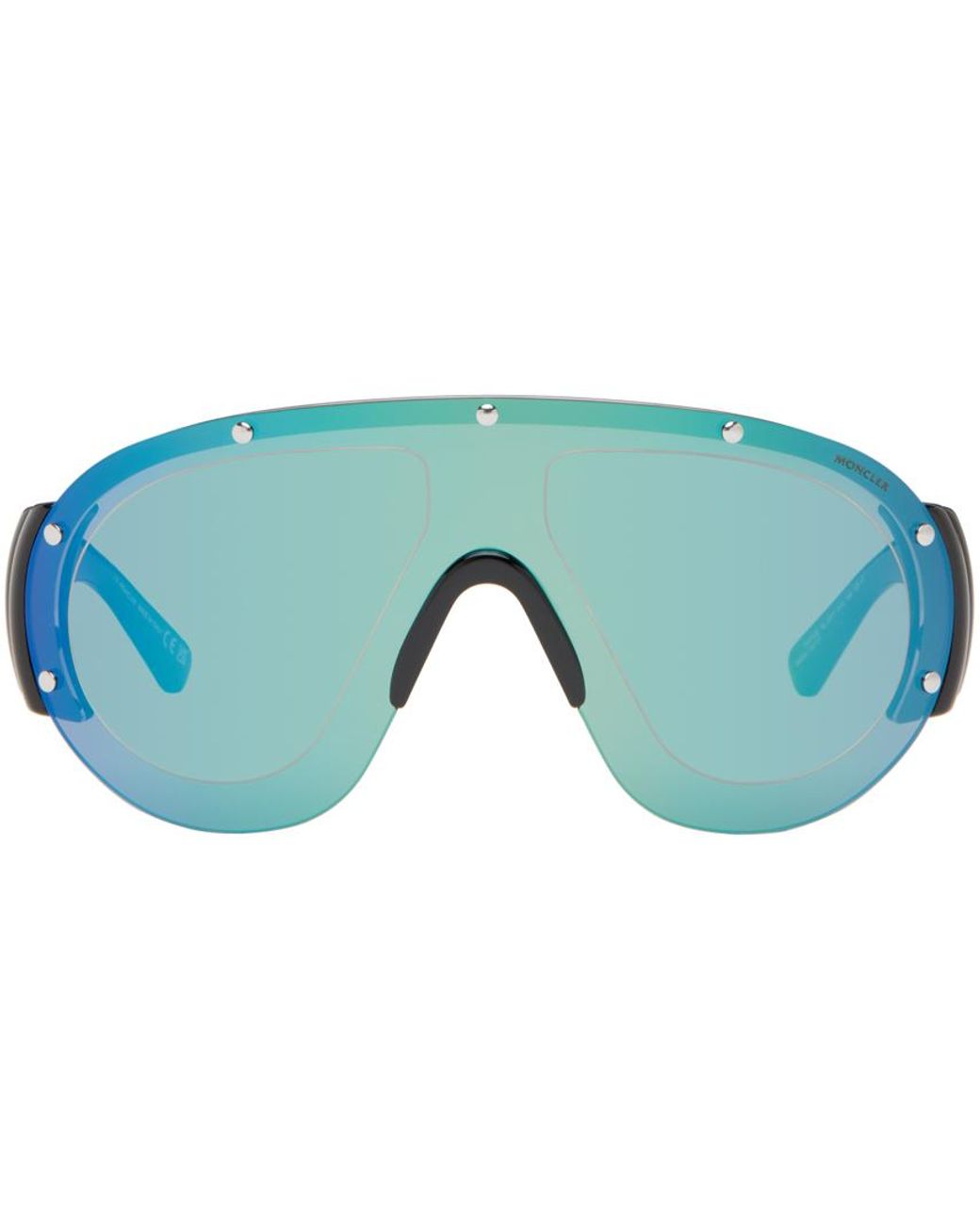 Moncler Black Rapide Sunglasses in Green for Men | Lyst UK