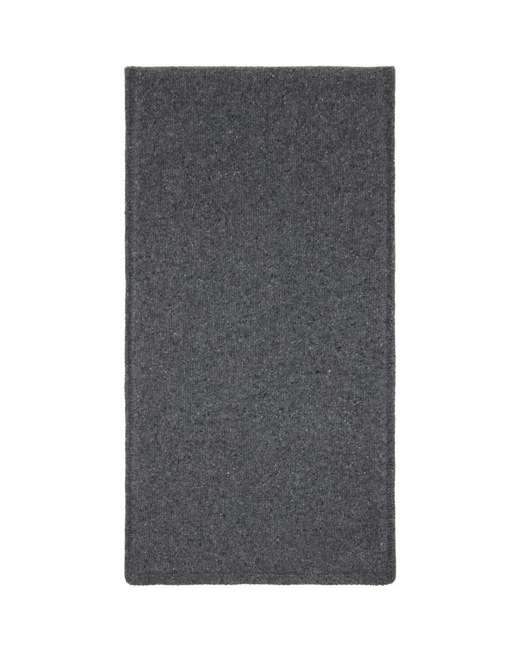 Rohe Gray Knitted Mouliné Scarf