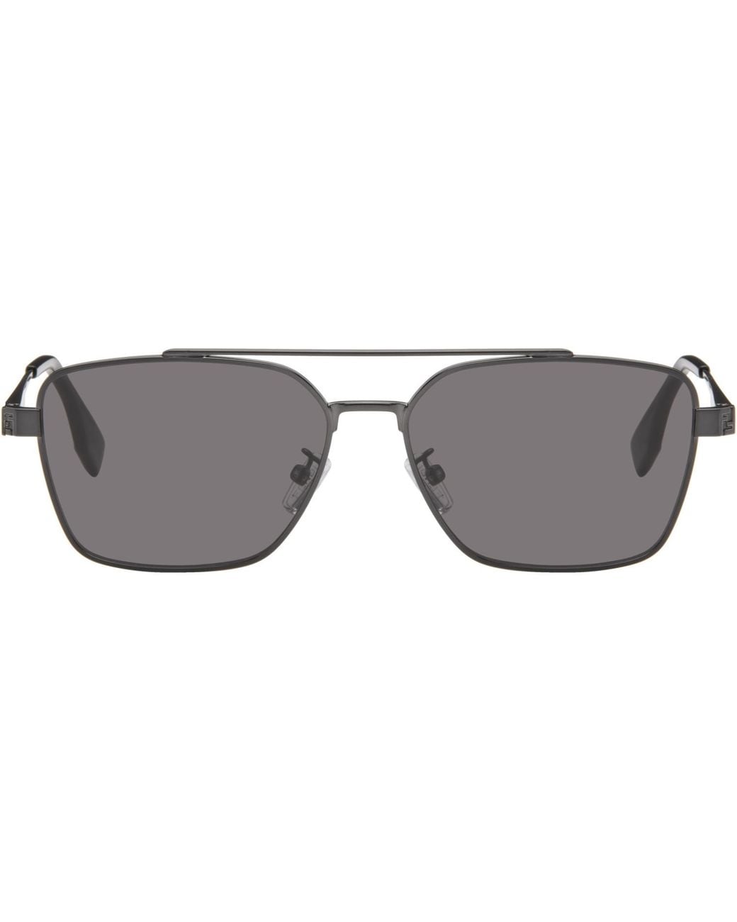 Fendi Gray Gunmetal Sky' Sunglasses for men