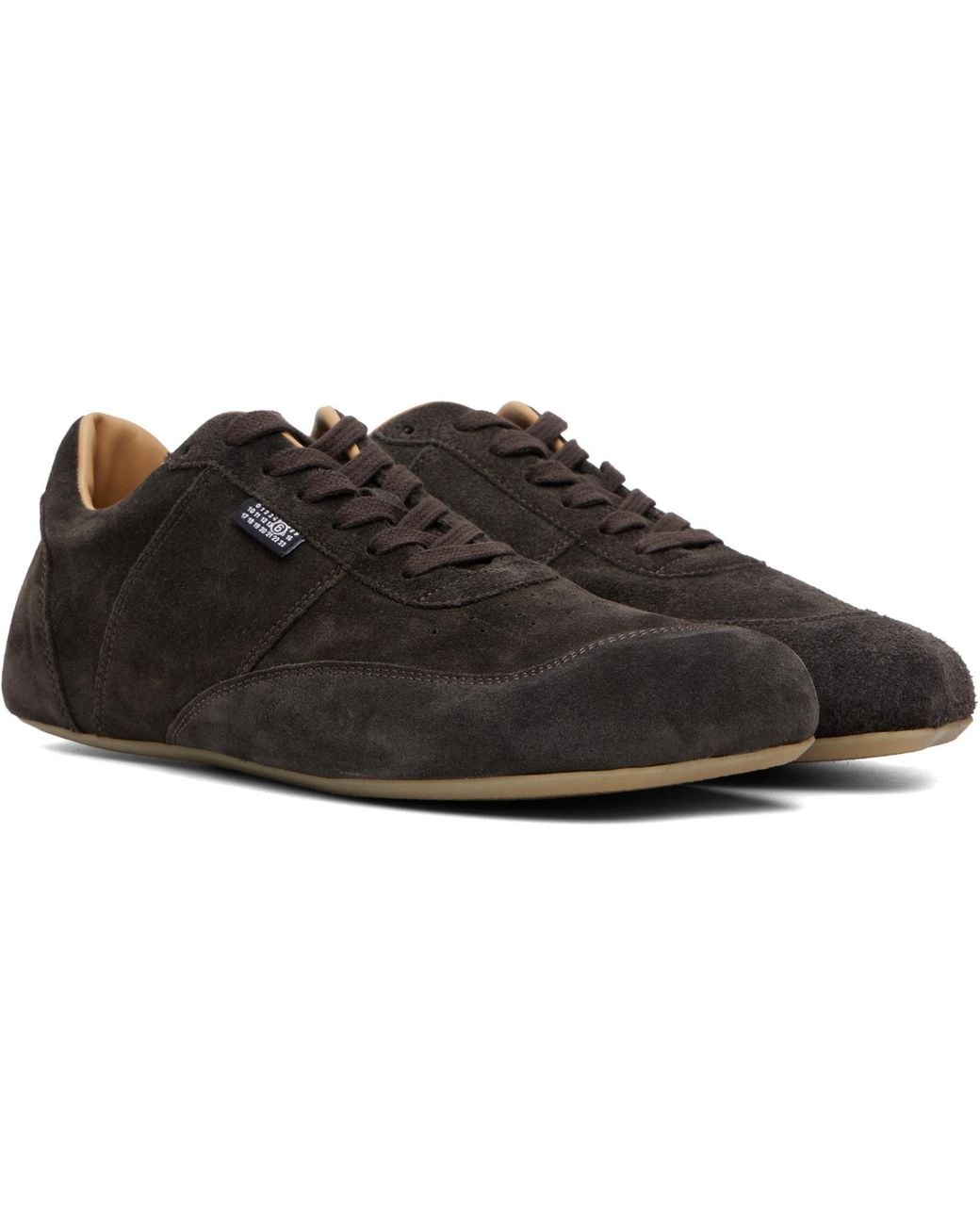 MM6 by Maison Margiela Black Anatomic Sneakers for men
