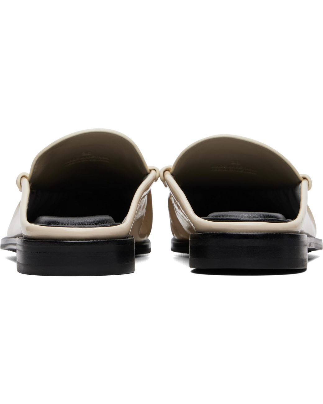 Rag & Bone White Lexi Mule Slip-On Loafers