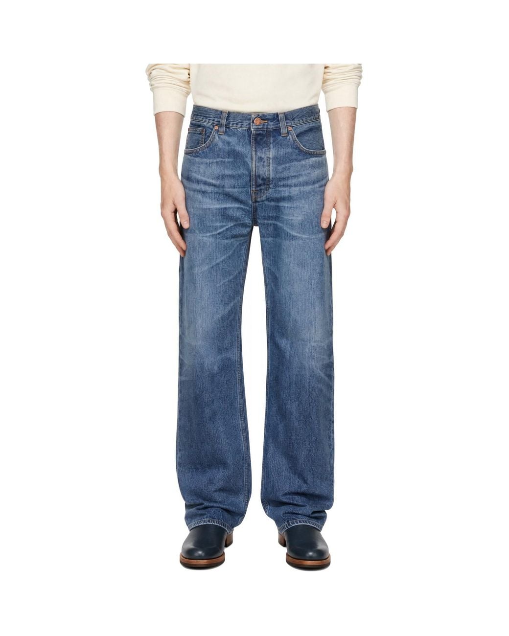 Nudie Jeans Blue Tuff Tony Jeans for men