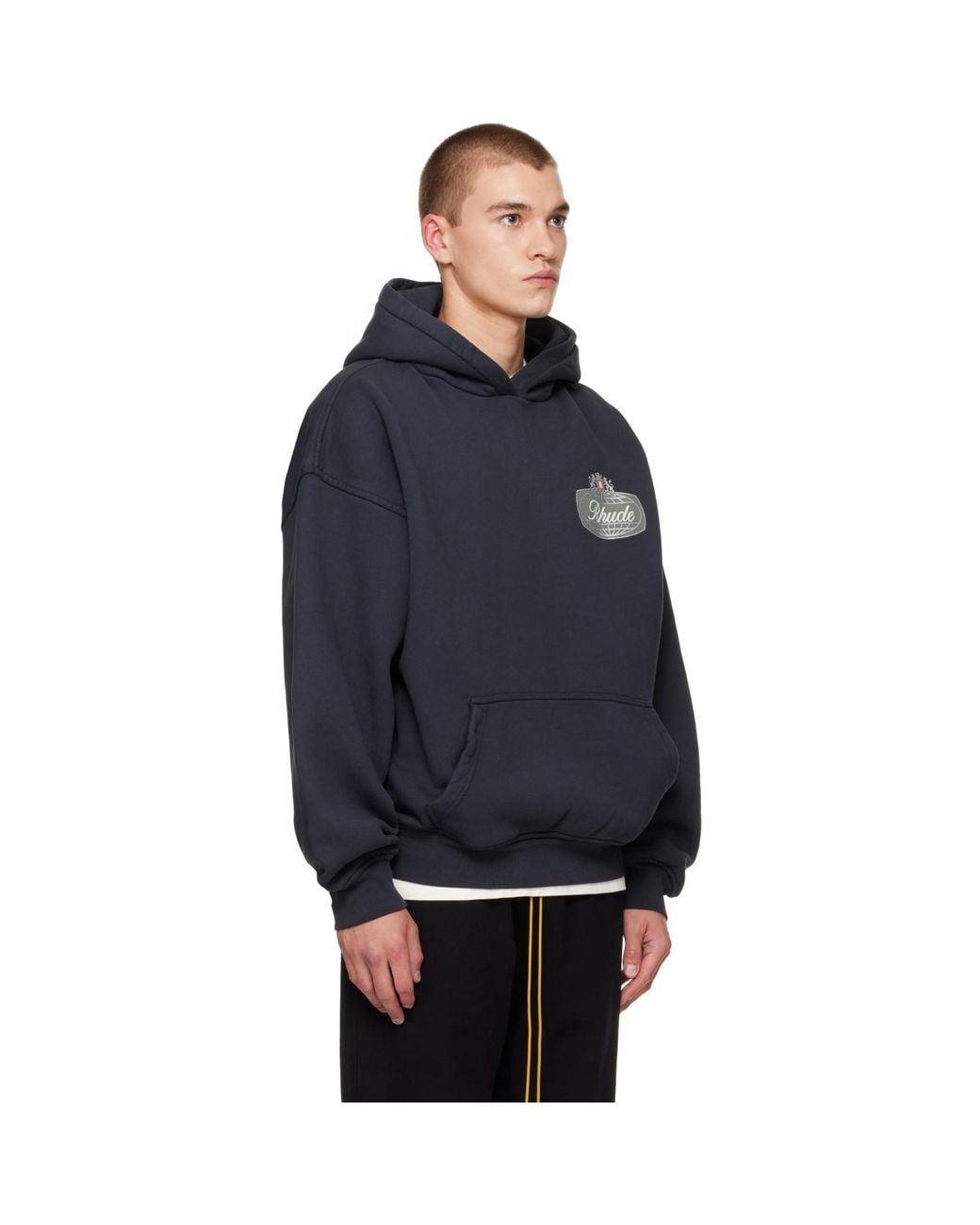 Rhude Blue Desert Racing' Hoodie for men
