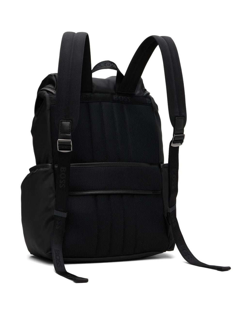 Boss Black Double B Monogram Backpack for men