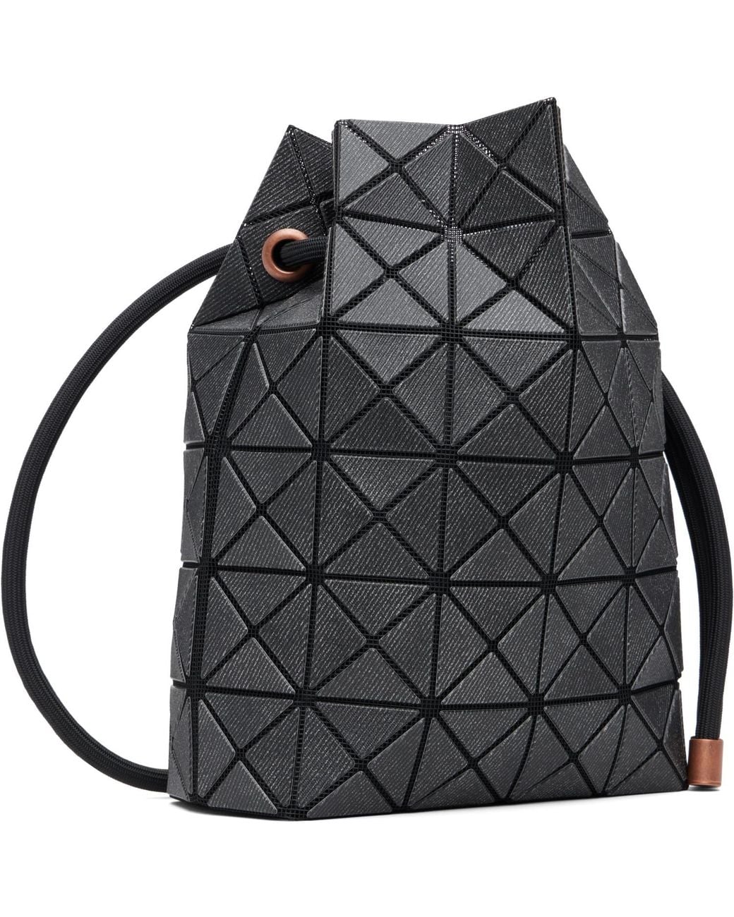 Issey Miyake Black Wring Denim Bag for men