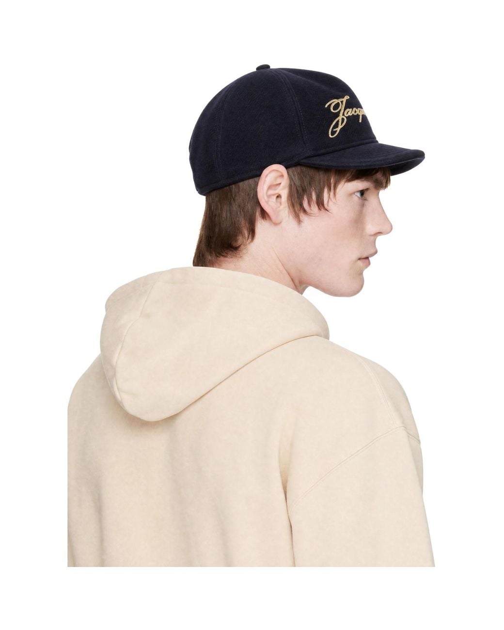 Jacquemus Natural 'The Lana Baseball' Cap for men