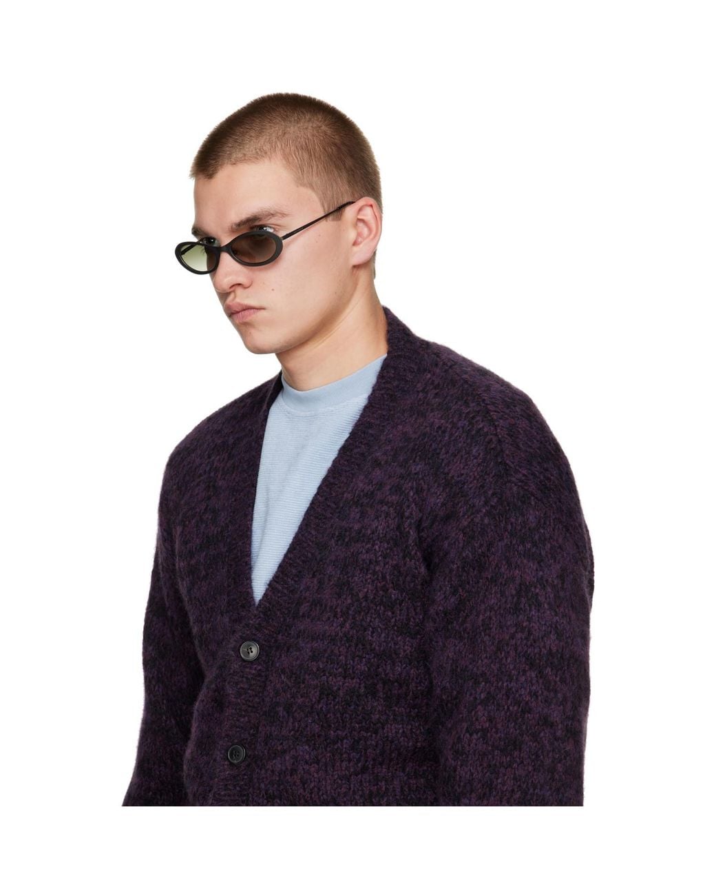 Our Legacy Brown Tad Sunglasses for men