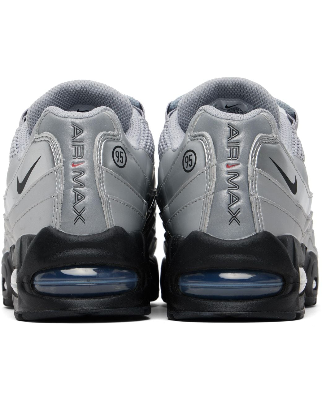 Nike Black Air Max 95 Big Bubble Sneakers for men