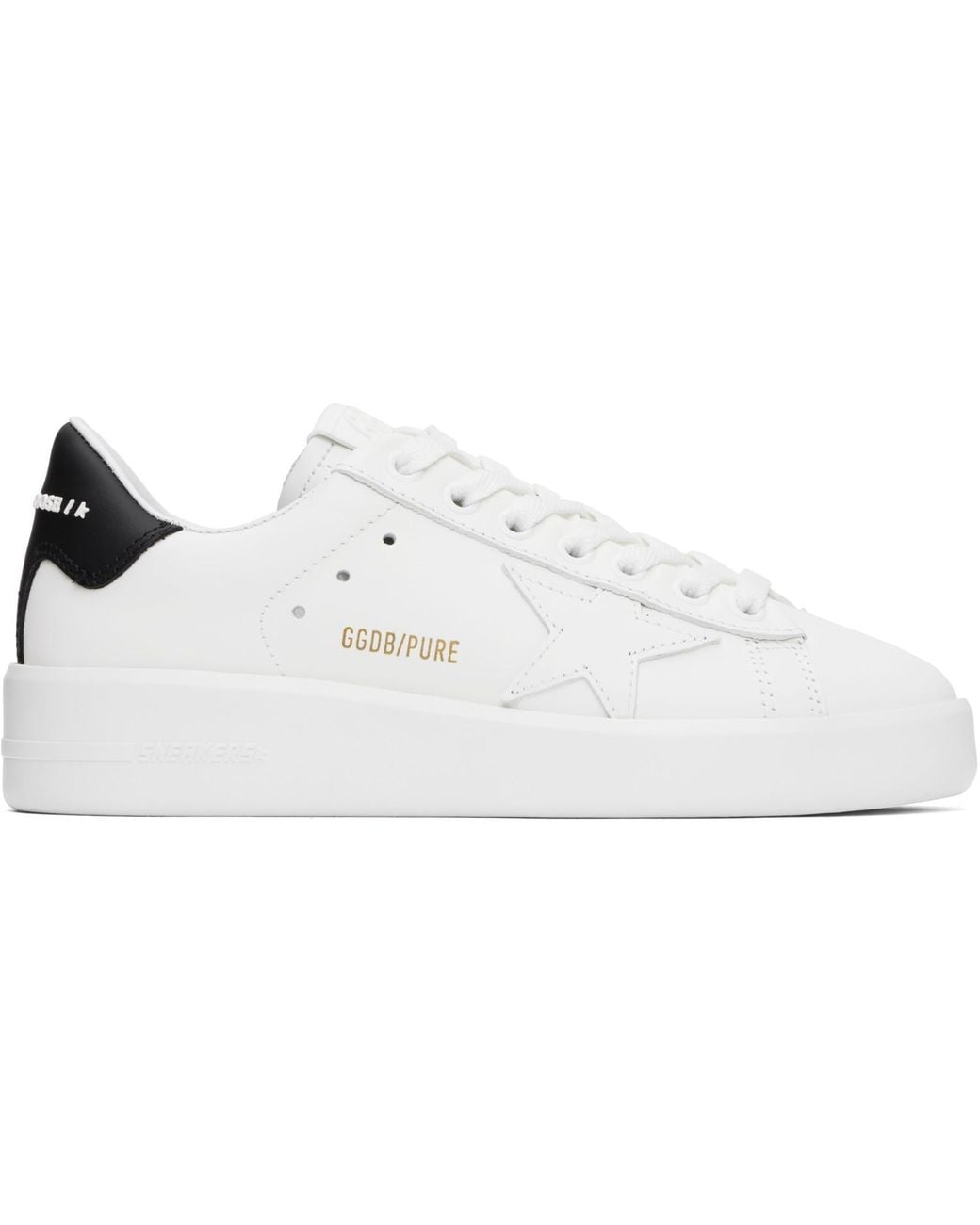 Golden Goose Deluxe Brand Black Purestar Sneakers